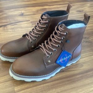 Mens Brand New Gooddale, brown WORK BOOTS size 8
